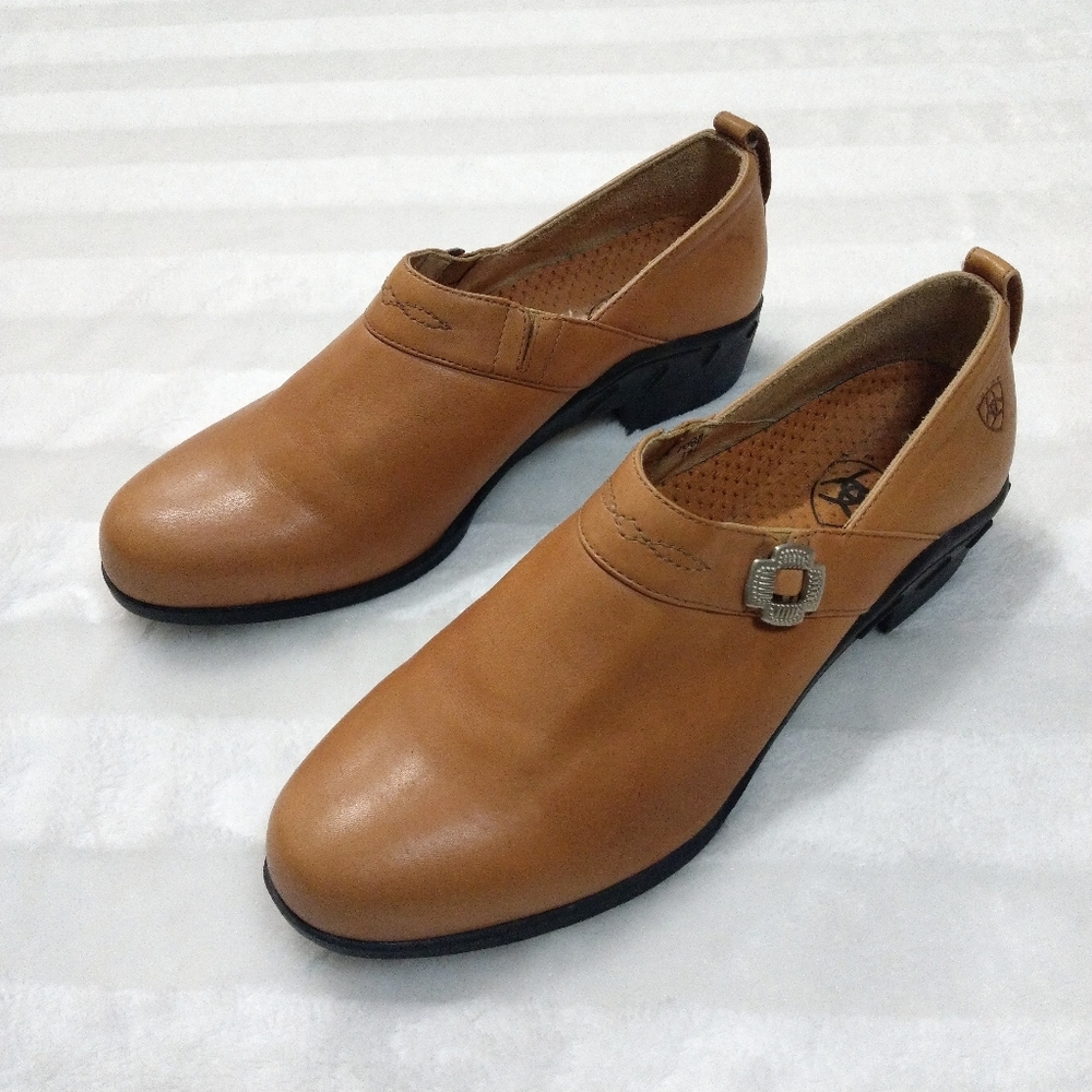 Ariat Western Leather Low Ankle Boot Shoes Size 11